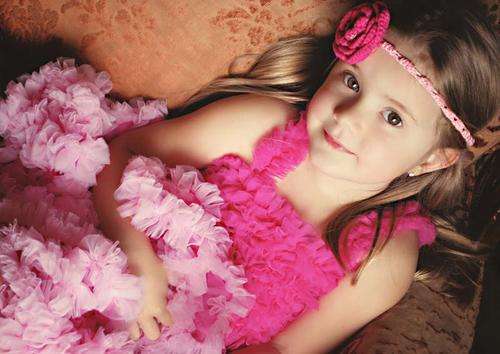 Smitten Flutter Pettitop - Hot Pink